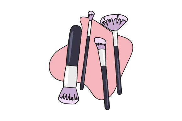 Brush Set Sticker: Beauty Amp Crafts Brand Design Review