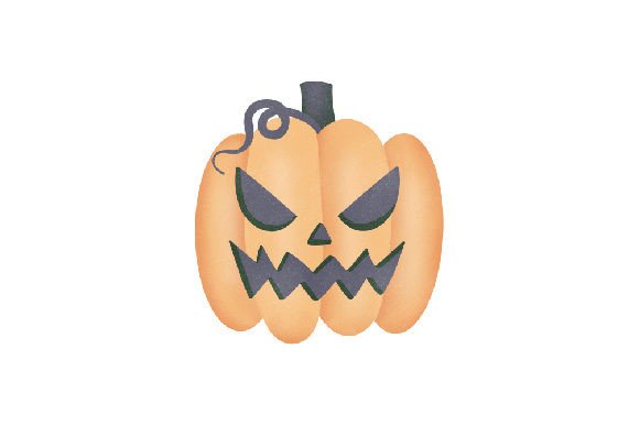Pastel Pumpkin - Sticker for Halloween Crafts