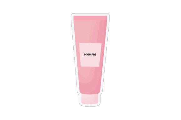 Skincare Moisturizer Sticker