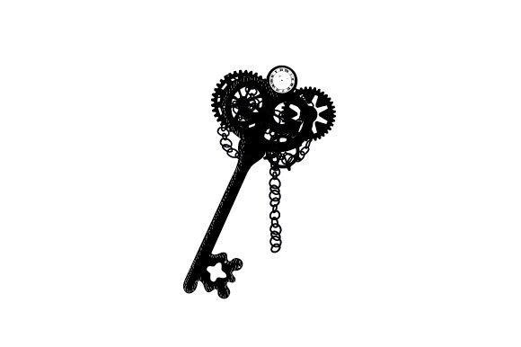 Steampunk Key Sticker Review
